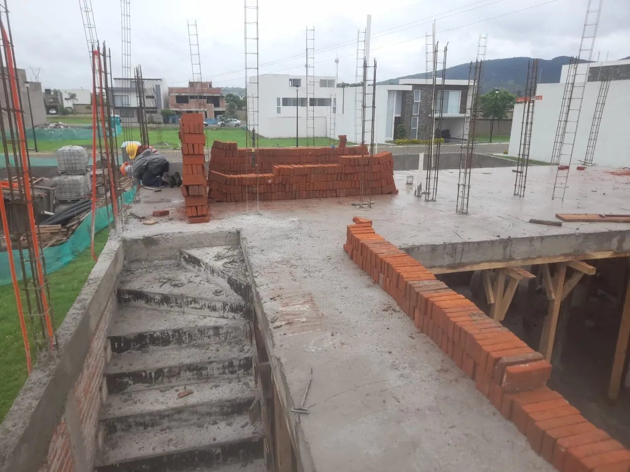 Escalera de concreto armada