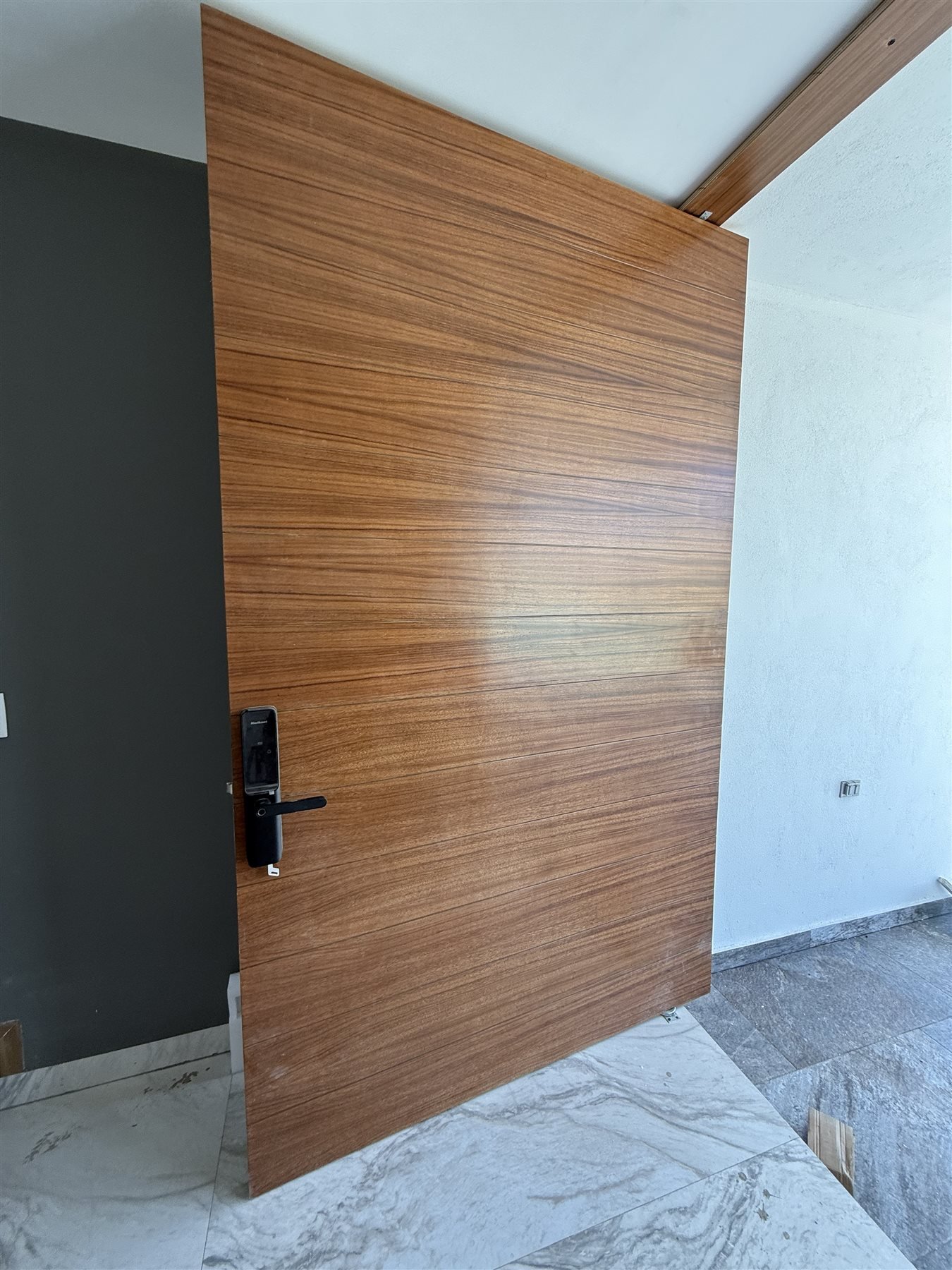 Puerta interior en madera