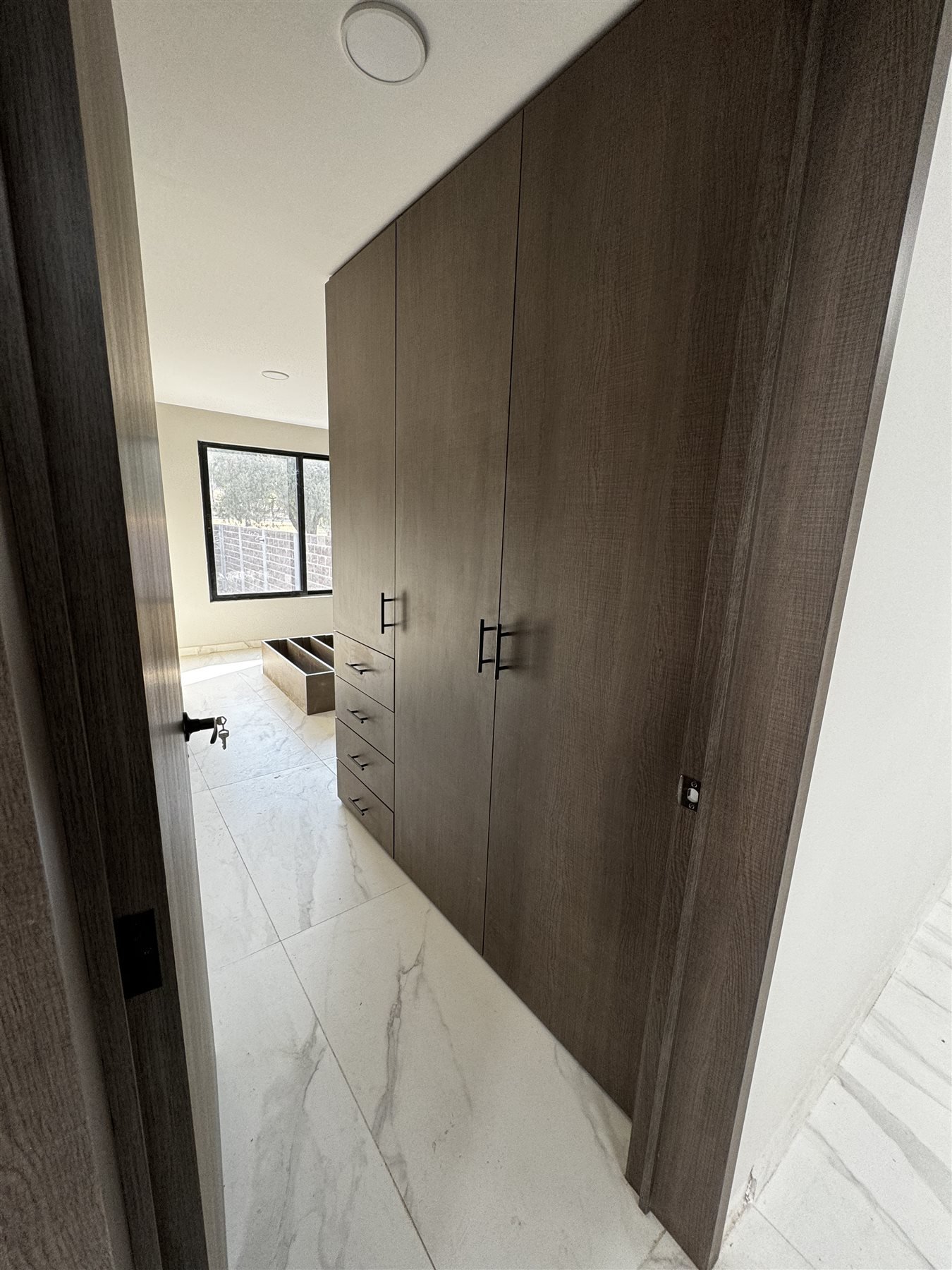 Puerta interior en madera