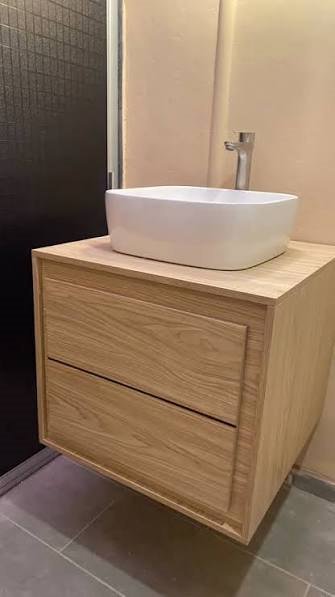 Gabinete de baño en melamina, otro modelo