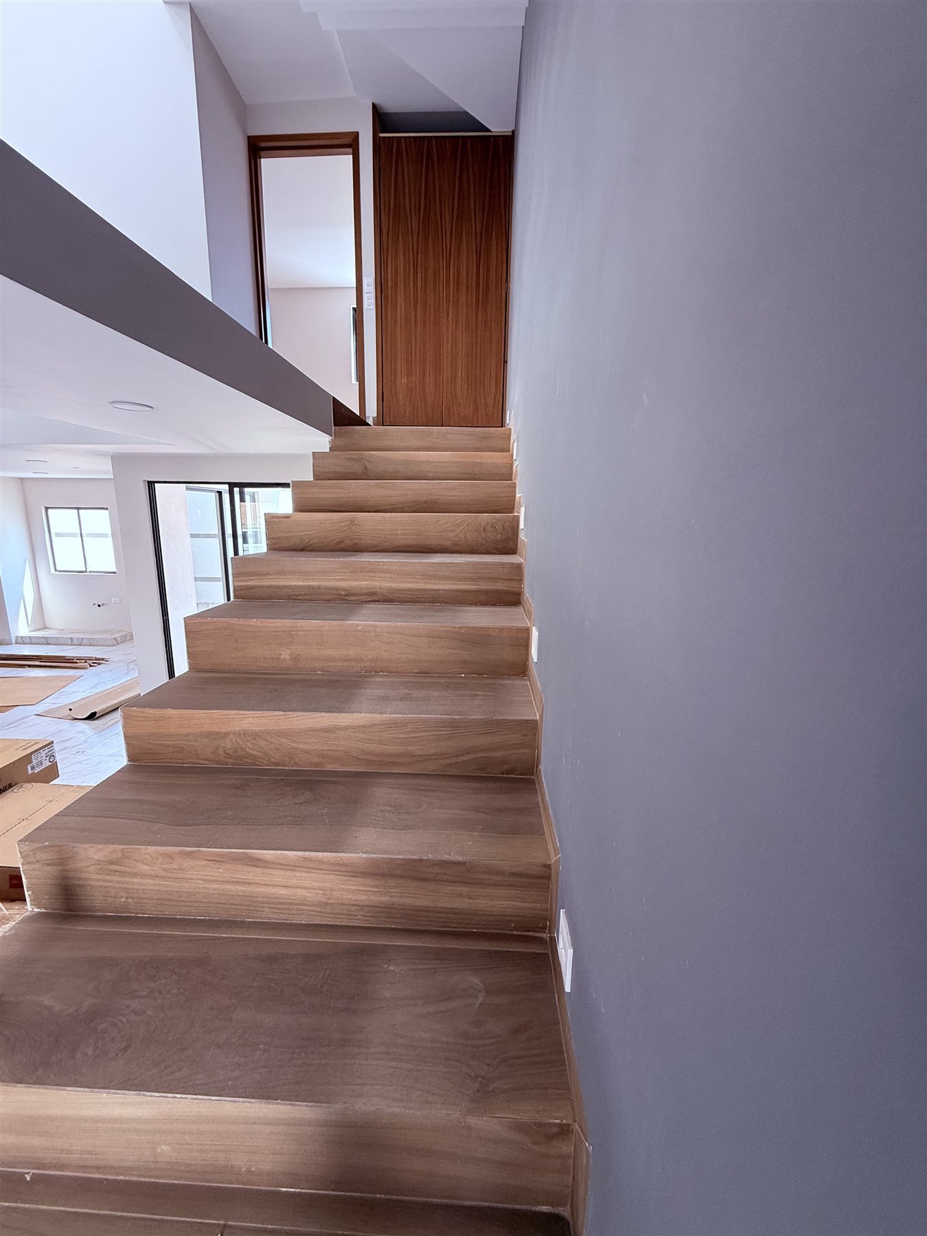 Escalera de madera