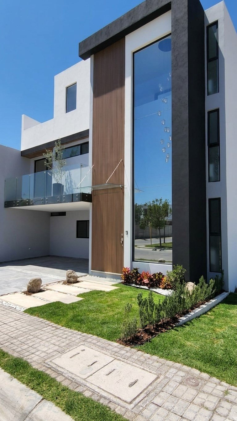 Fachada de proyecto Residencial terminado